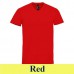 Sol's Imperial V Men - V-nyakú póló SO02940 red
